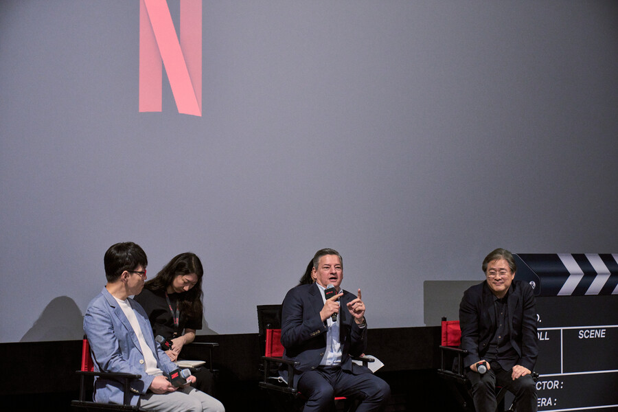 HBO 편집 짼 박찬욱이 넷플릭스 CEO를 만났을 때 "좋은 영화란…"[종합]