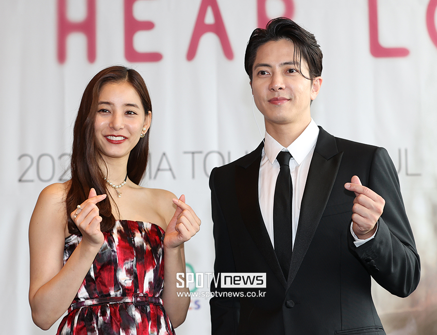 ▲ 아라키 유코 야마시타 토모히사 ⓒ곽혜미 기자