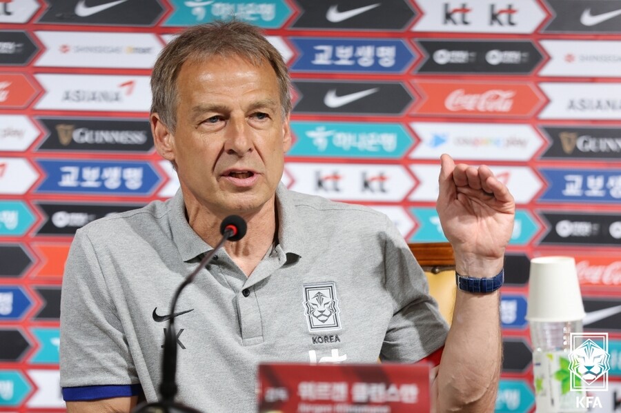 ▲ 클린스만 감독 ⓒ대한축구협회