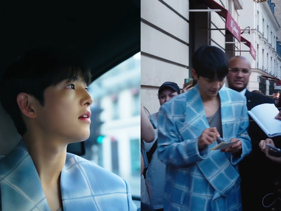 '케이티♥' 송중기, 애 아빠 맞아?…길거리 사인회 '근황공개'