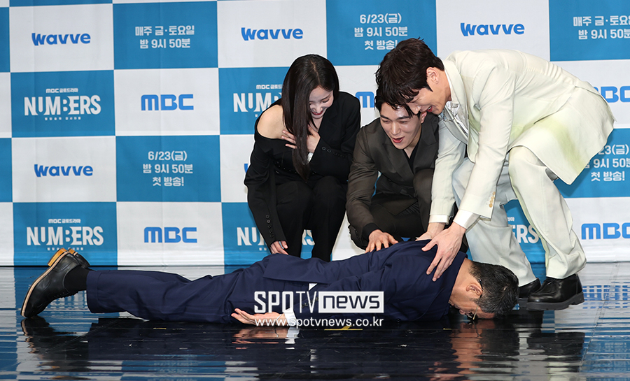 "후배님들, 당황하셨어요?" 최민수, 제작발표회 금쪽이가 왔다[이슈S]