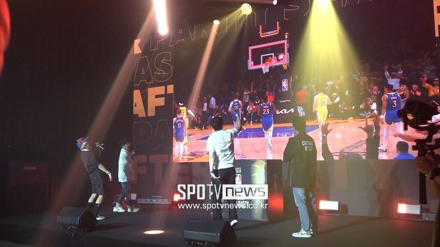 ▲ 성황리에 마무리된 NBA 시즌 에프터 파티