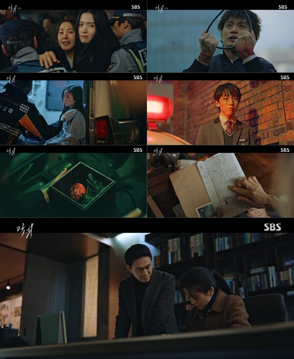 ▲ 김은희 작가가 '한국형 오컬트'로 선보이는 '악귀' 장면들. 제공|SBS