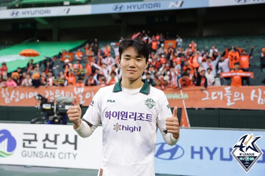 ▲ 양현준이 셀틱의 러브콜을 받았다 ⓒ한국프로축구연맹