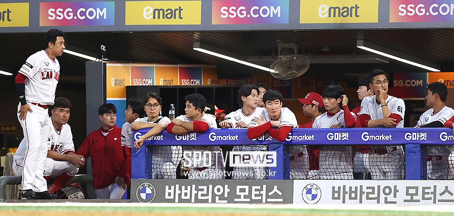 ▲ 시즌 최다 점수 차 패배를 당한 SSG ⓒ곽혜미 기자