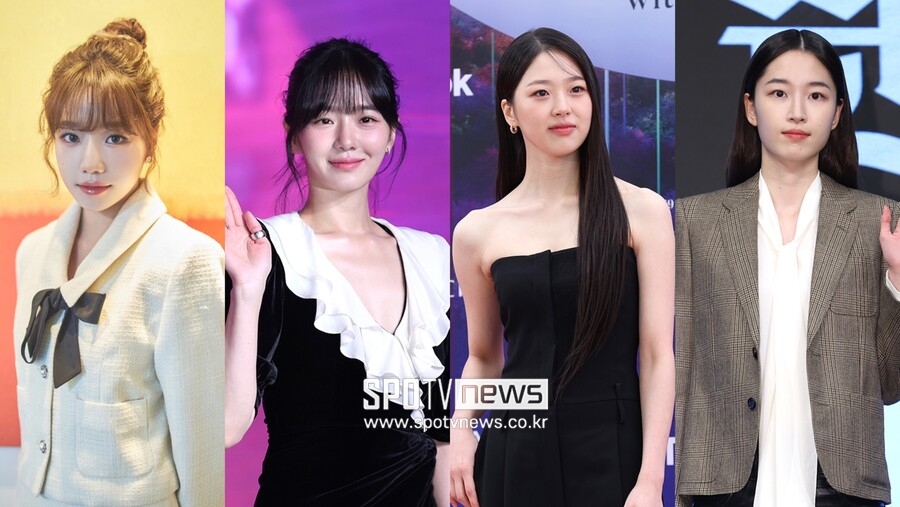 ▲ 조유리, 박규영, 김시은, 원지안.(왼쪽부터) 제공| 웨이크원, ⓒ곽혜미 기자