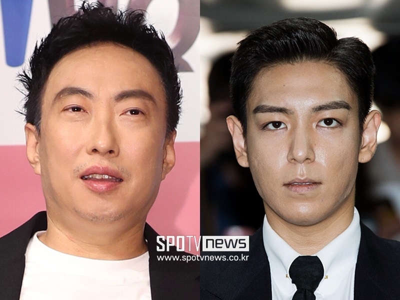 ▲ 박명수(왼쪽), 빅뱅 탑.  ⓒ곽혜미 기자