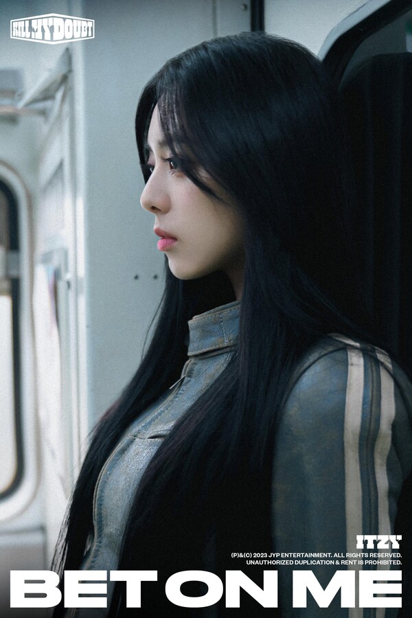 ▲ 있지 유나 '벳 온 미'  티저 포스터. 제공|JYP엔터테인먼트