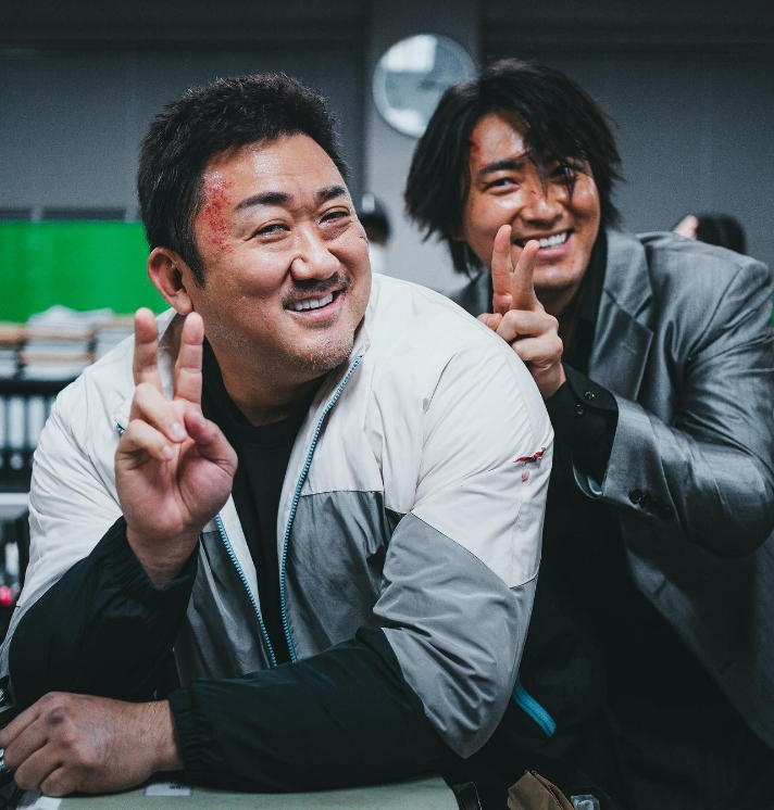 ▲ 마동석(왼쪽), 이준혁. 출처| 마동석 인스타그램