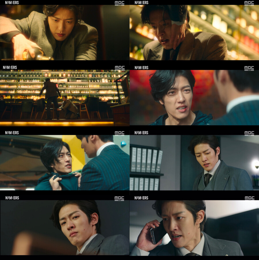‘넘버스’ 이성열, 김명수·최진혁과 팽팽한 신경전…안방극장 긴장감
