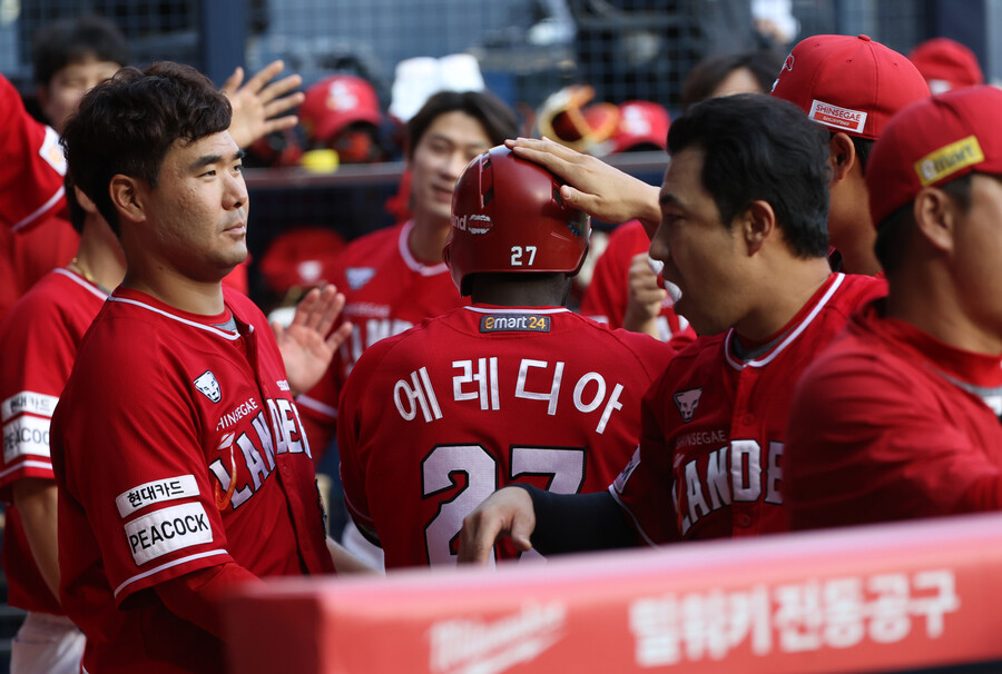 ▲ SSG 랜더스 기에르모 에레디아 ⓒ 연합뉴스