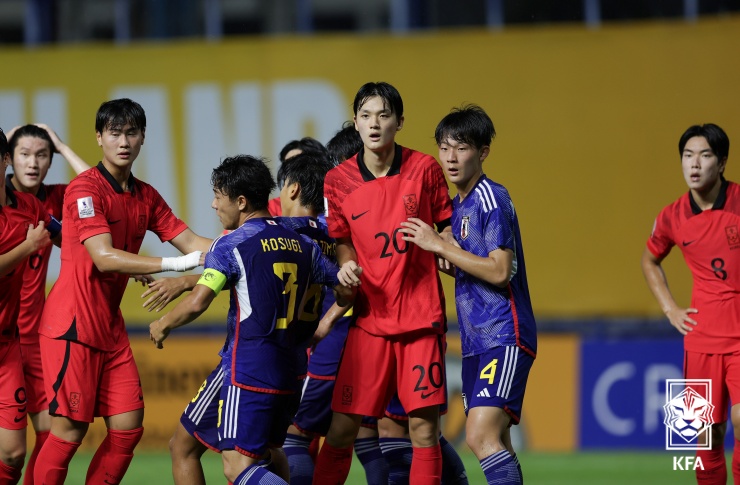 ▲ 2일 태국 방콕 빠툼타니 스타디움에서 열린 2023 AFC U-17 아시안컵 결승전에서 한국이 준우승을 달성했다 ⓒ 대한축구협회