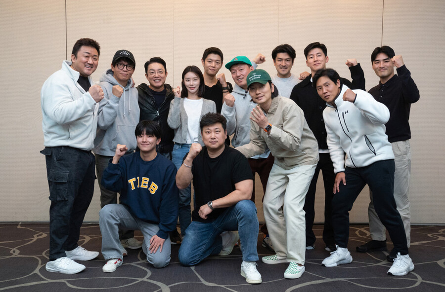 ▲ '범죄도시4' 출연진. 제공| 에이비오엔터테인먼트