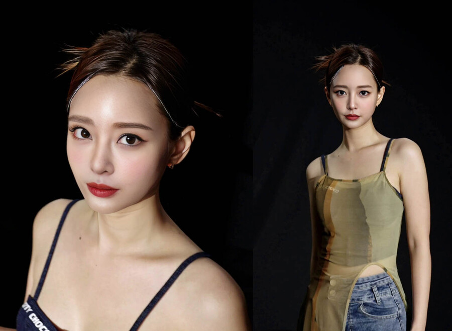 ▲ 한예슬 버추얼 휴먼 예슬E. 제공|바이텍씨엔씨