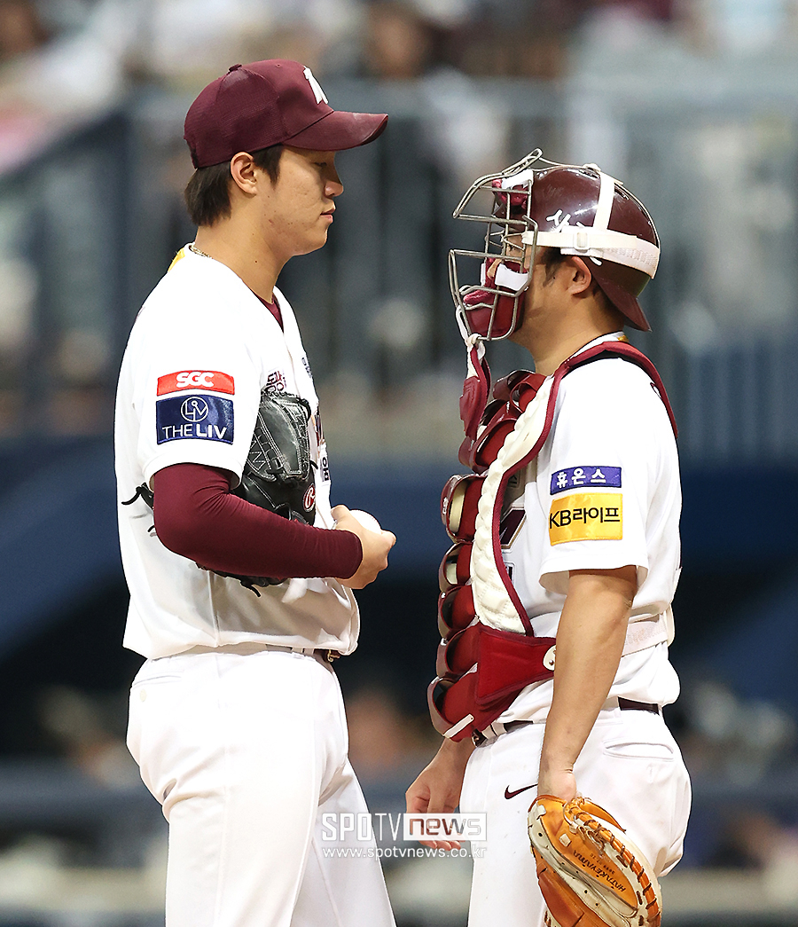▲ 안우진 이지영 ⓒ곽혜미 기자