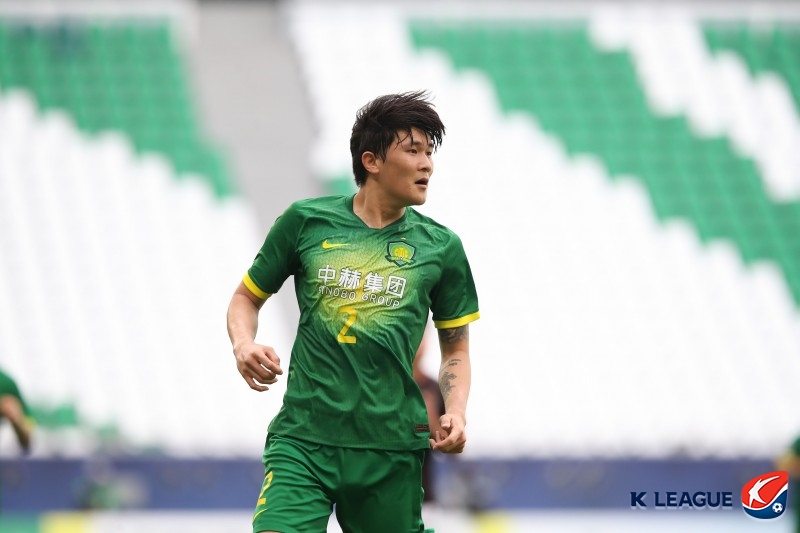 ▲ 베이징 궈안 김민재 ⓒ한국프로축구연맹
