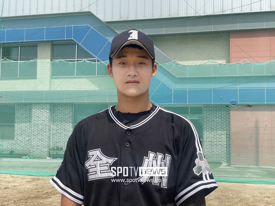 ▲전주고 손현기. ⓒ전주, 최민우 기자