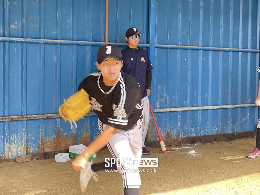 ▲전주고 손현기. ⓒ전주, 최민우 기자