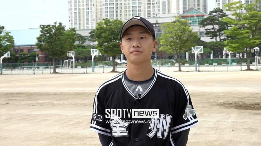 ▲전주고 홍주환. ⓒ스포타임