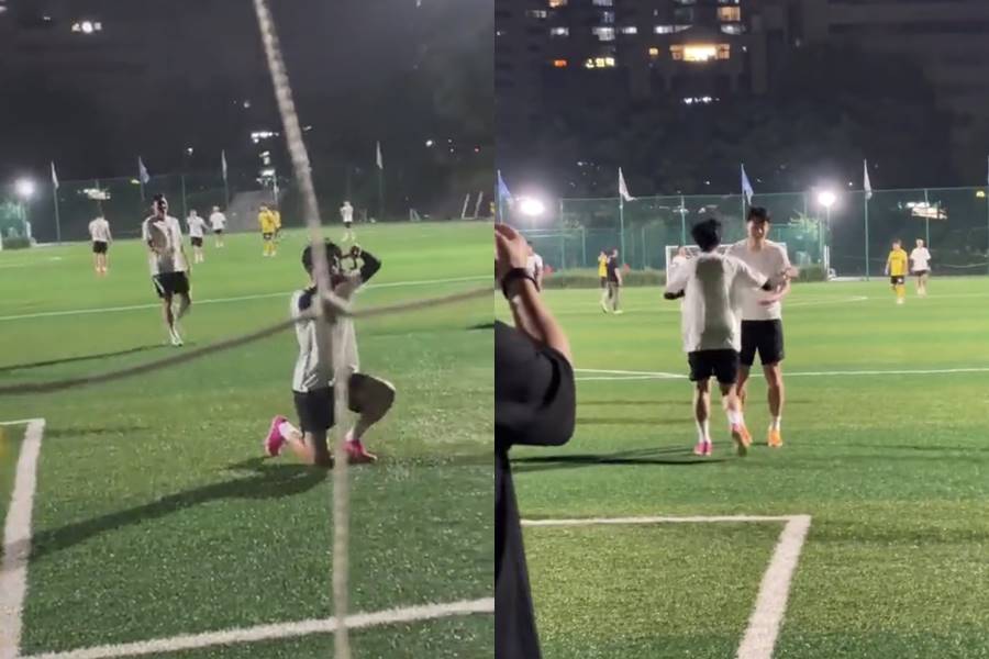 ▲ 임영웅, 손흥민. 출처| 온라인 커뮤니티