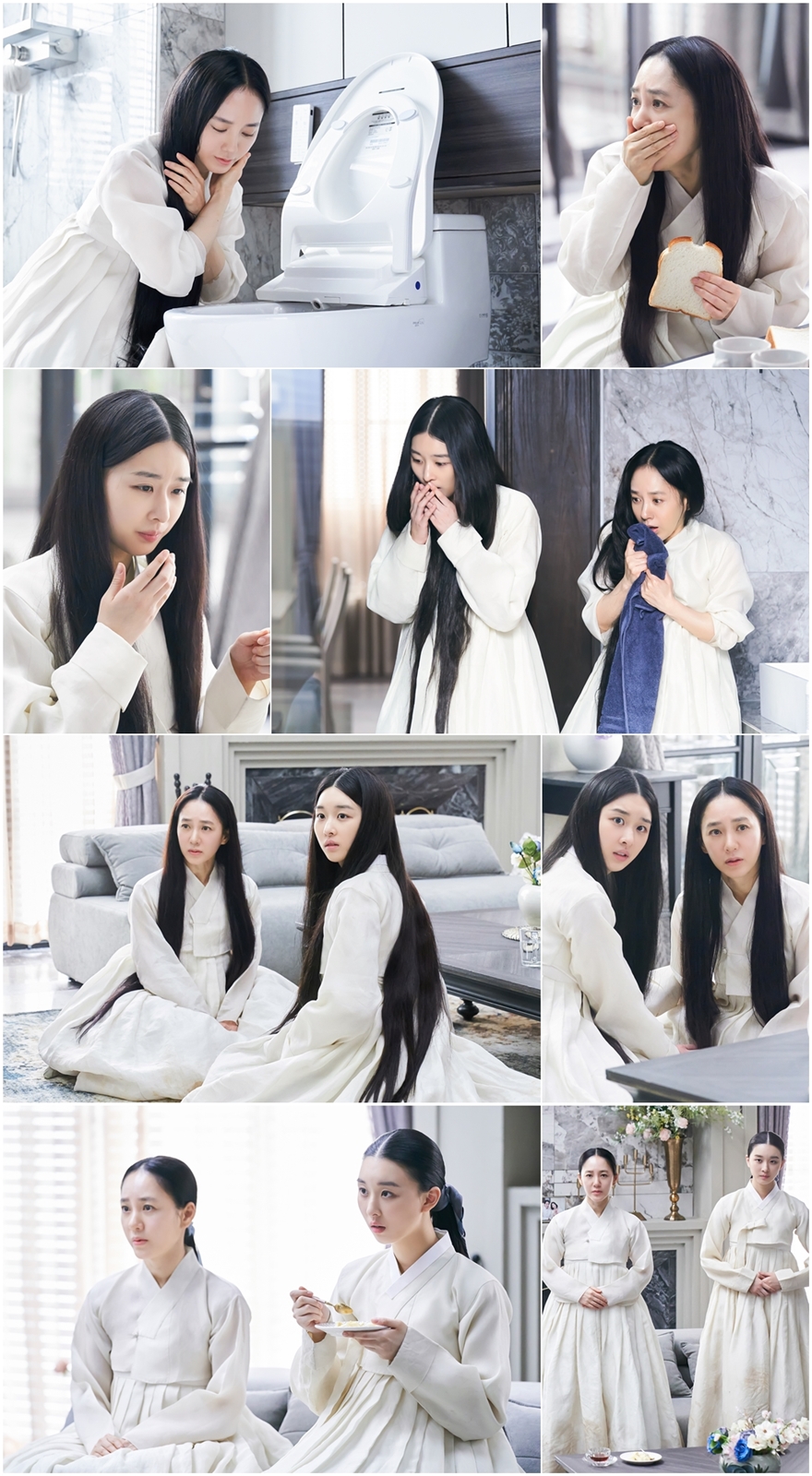 ▲ '아씨 두리안' 박주미, 이다연. 출처|바른손스튜디오, 하이그라운드