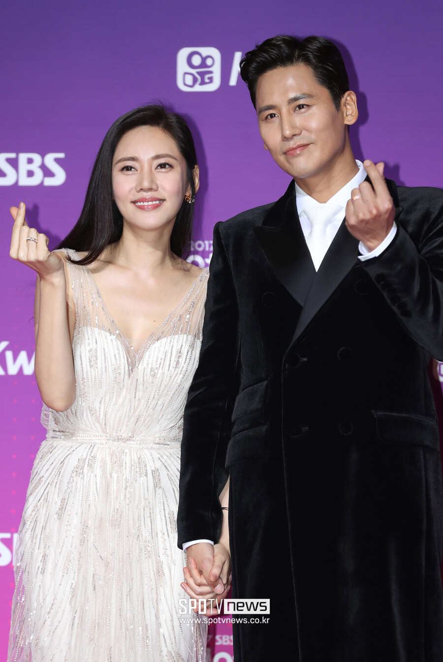 ▲ 추자현(왼쪽), 우효광 부부.  ⓒ곽혜미 기자