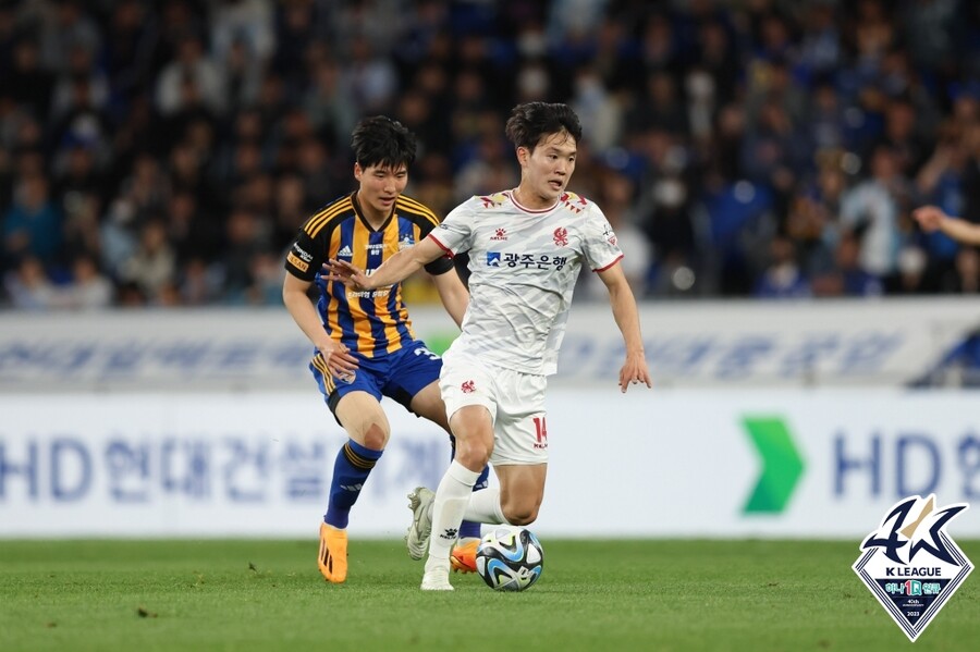 광주FC 정호연 ⓒ한국프로축구연맹