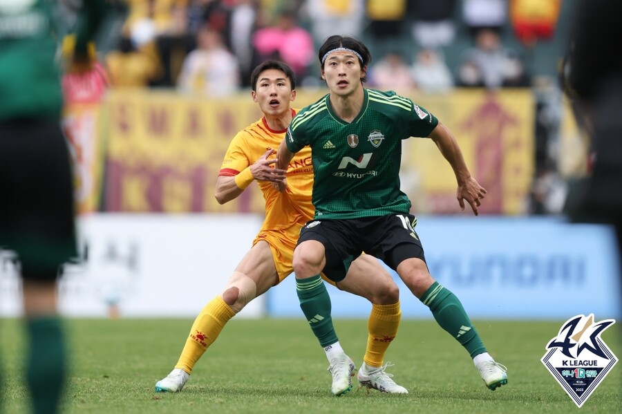 ▲ 전북 현대 조규성. ⓒ한국프로축구연맹