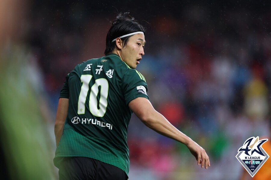 ▲ 전북 현대 조규성. ⓒ한국프로축구연맹