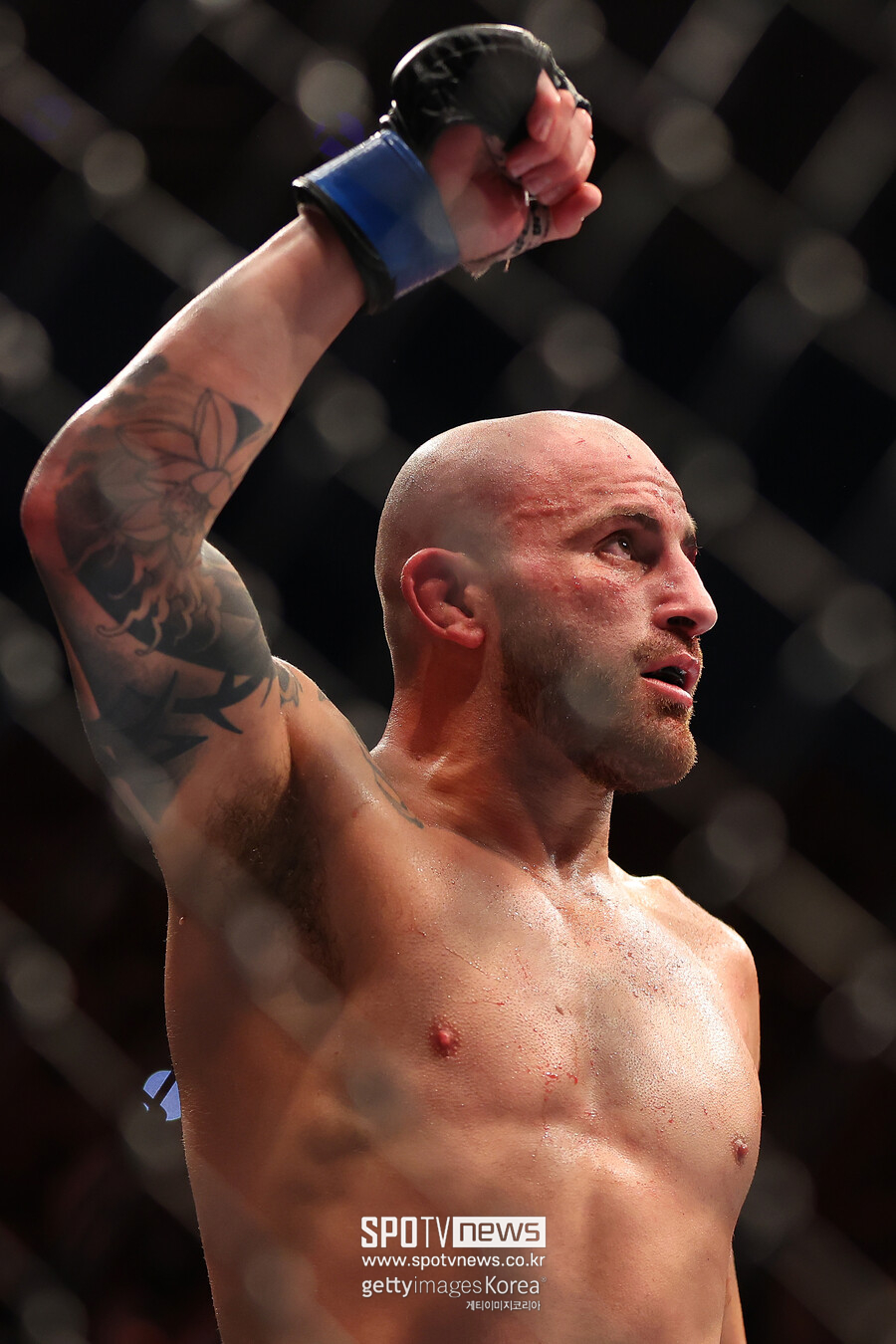 태권도 발언은 블러핑이었다…UFC 최강 볼카노프스키, 그라운드에서 야이르 압도 'TKO승'