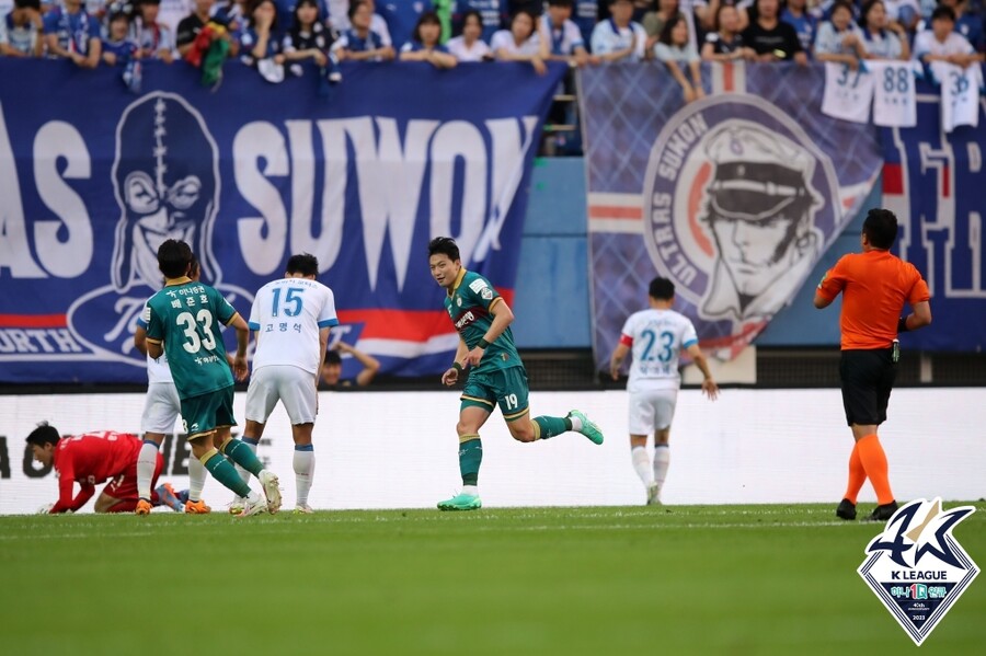 ▲ 대전 하나시티즌이 수원 삼성과 2-2로 비겼다. ⓒ한국프로축구연맹