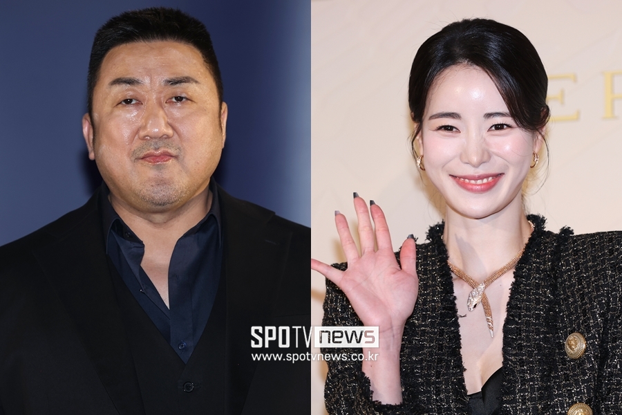 ▲ 마동석(왼쪽) 임지연.  ⓒ곽혜미 기자