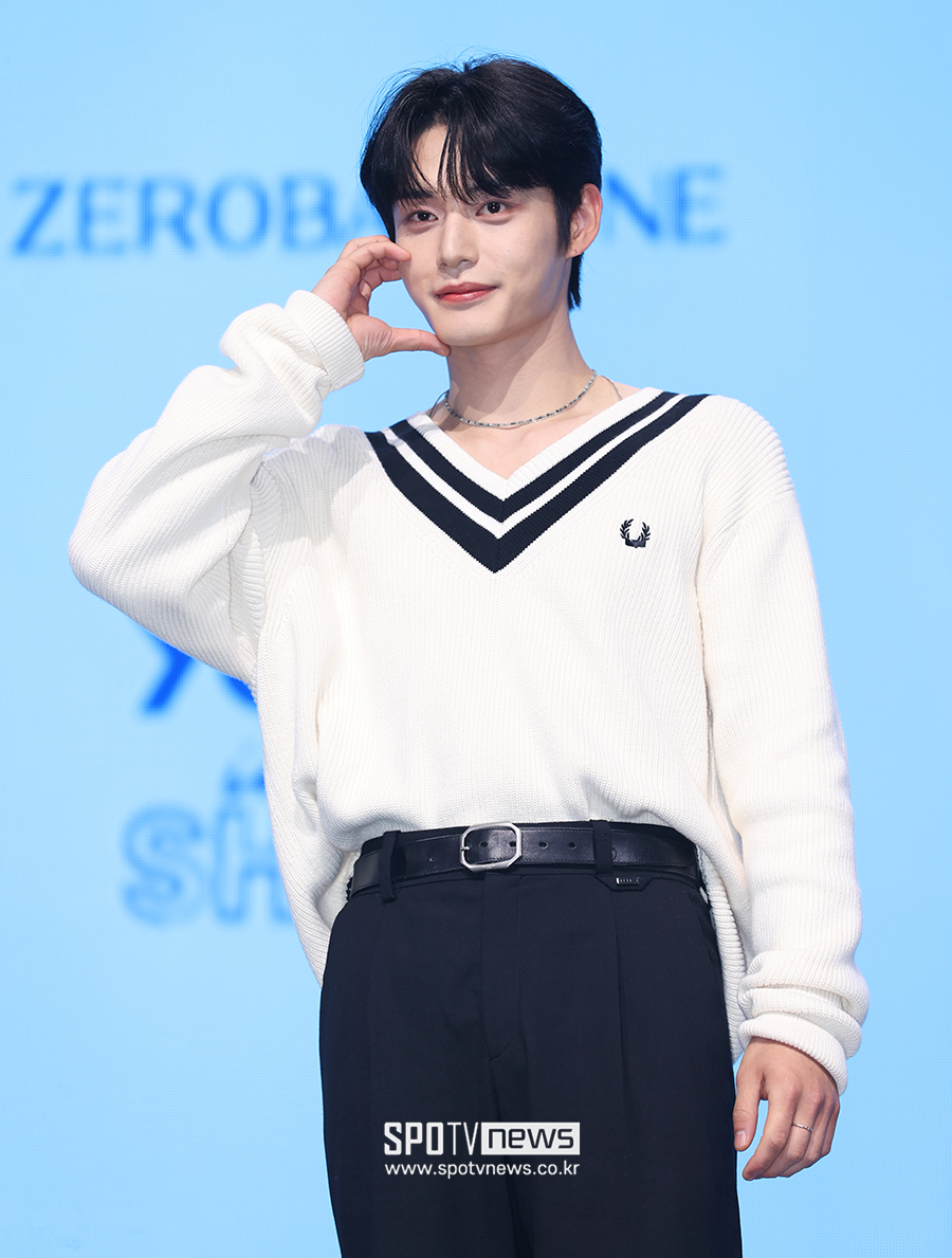 ▲ 제로베이스원 김지웅 ⓒ곽혜미 기자