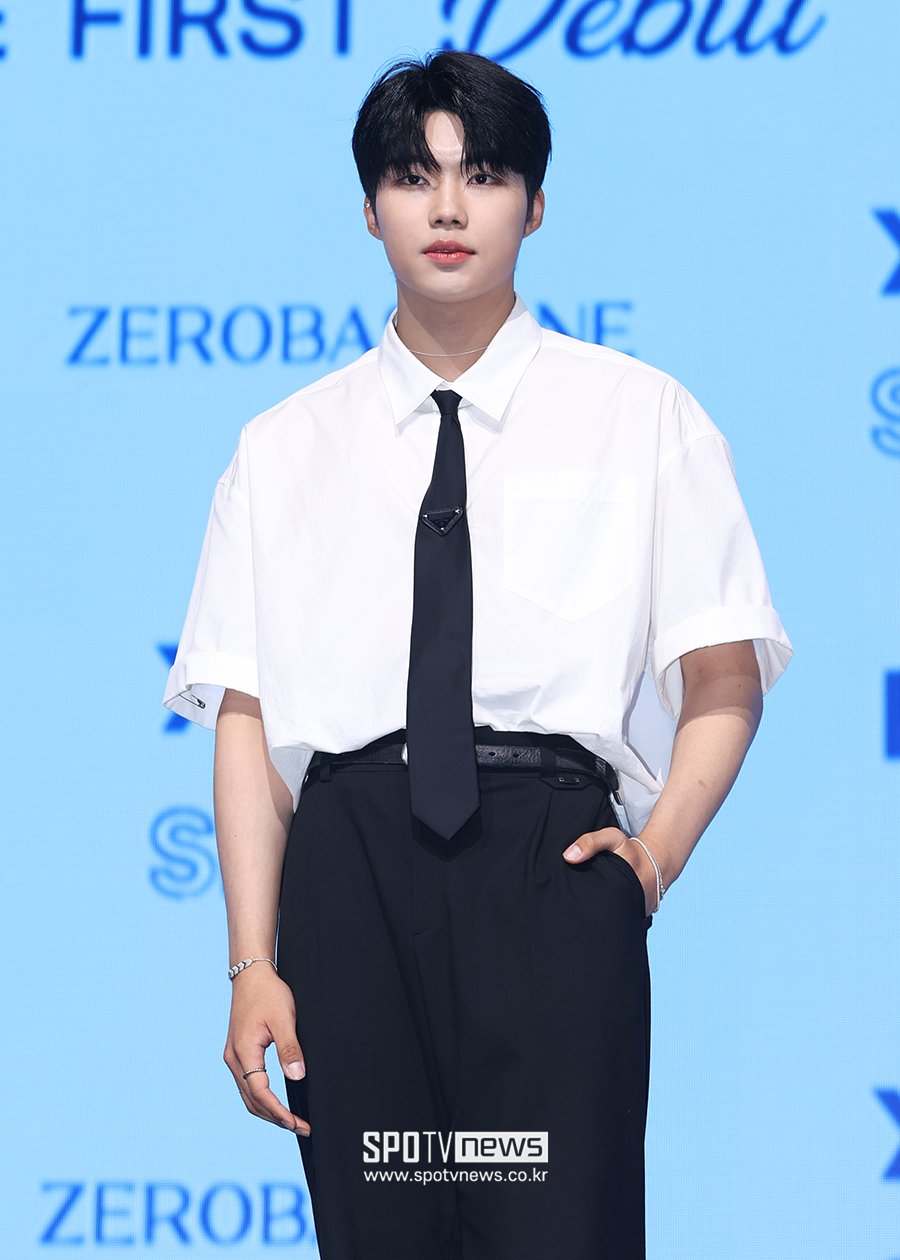 ▲ 제로베이스원 박건욱 ⓒ곽혜미 기자