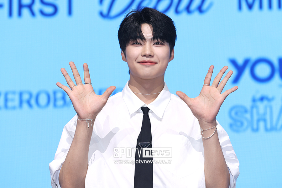 ▲ 제로베이스원 박건욱 ⓒ곽혜미 기자