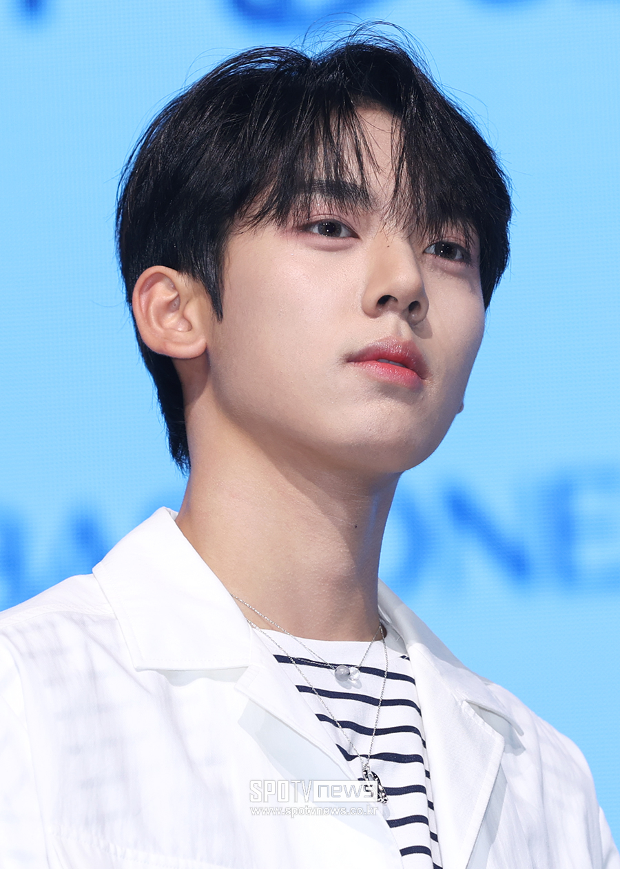 ▲ 제로베이스원 한유진 ⓒ곽혜미 기자