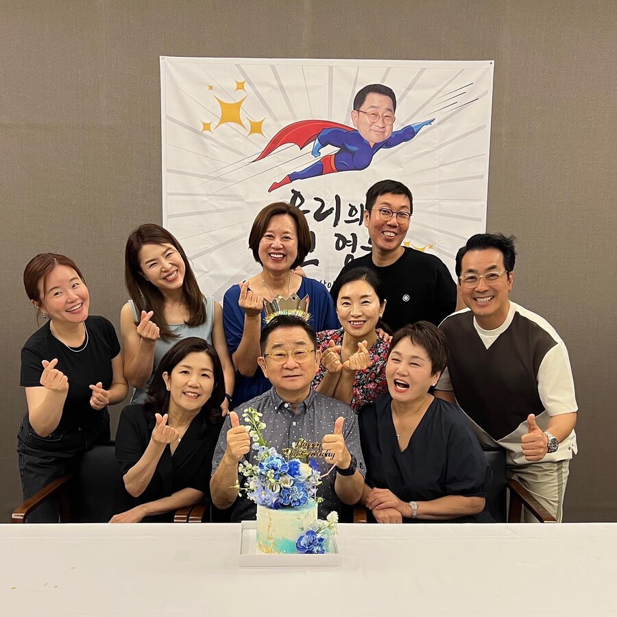 '뺑코' 이홍렬, 칠순 맞았다…후배들 총출동 "오빠 축하드려요"