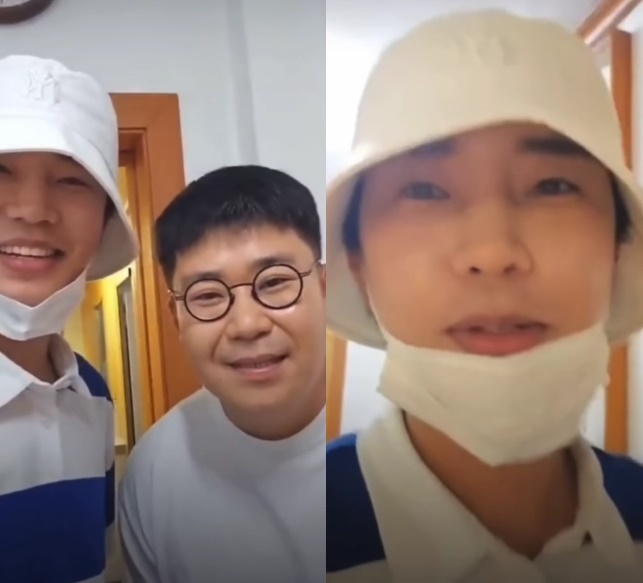 ▲ 임영웅(왼쪽), 조영수. 출처| 임영웅 인스타그램