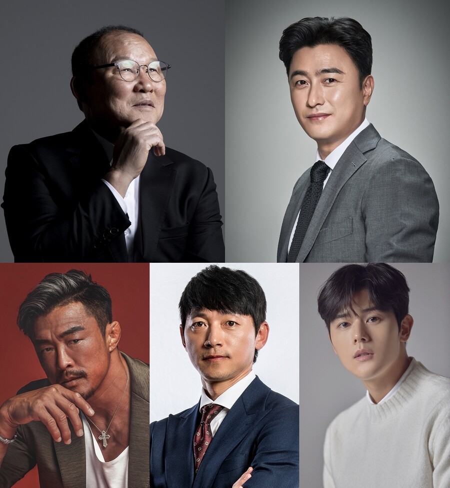 ▲ 박항서, 안정환, 김동준, 김남일, 추성훈(왼쪽 위부터 시계방향). 제공| 각 소속사, 성남 FC