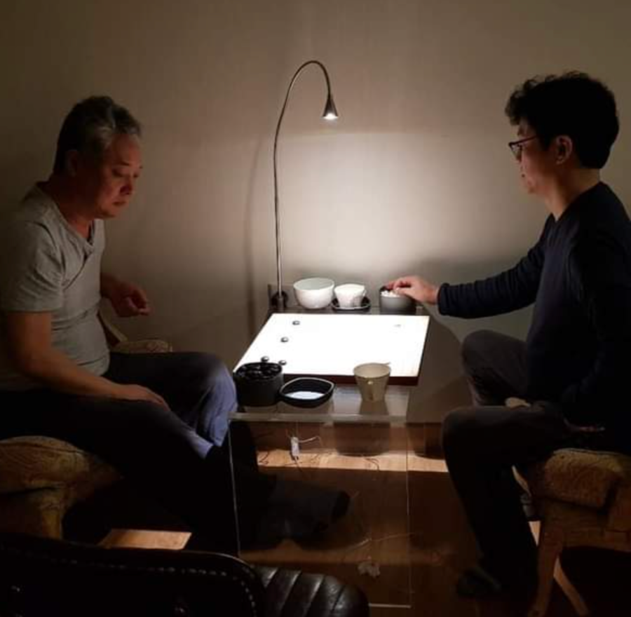 ▲ 하광훈 작곡가, 전홍준 대표. 출처|하광훈 작곡가 페이스북
