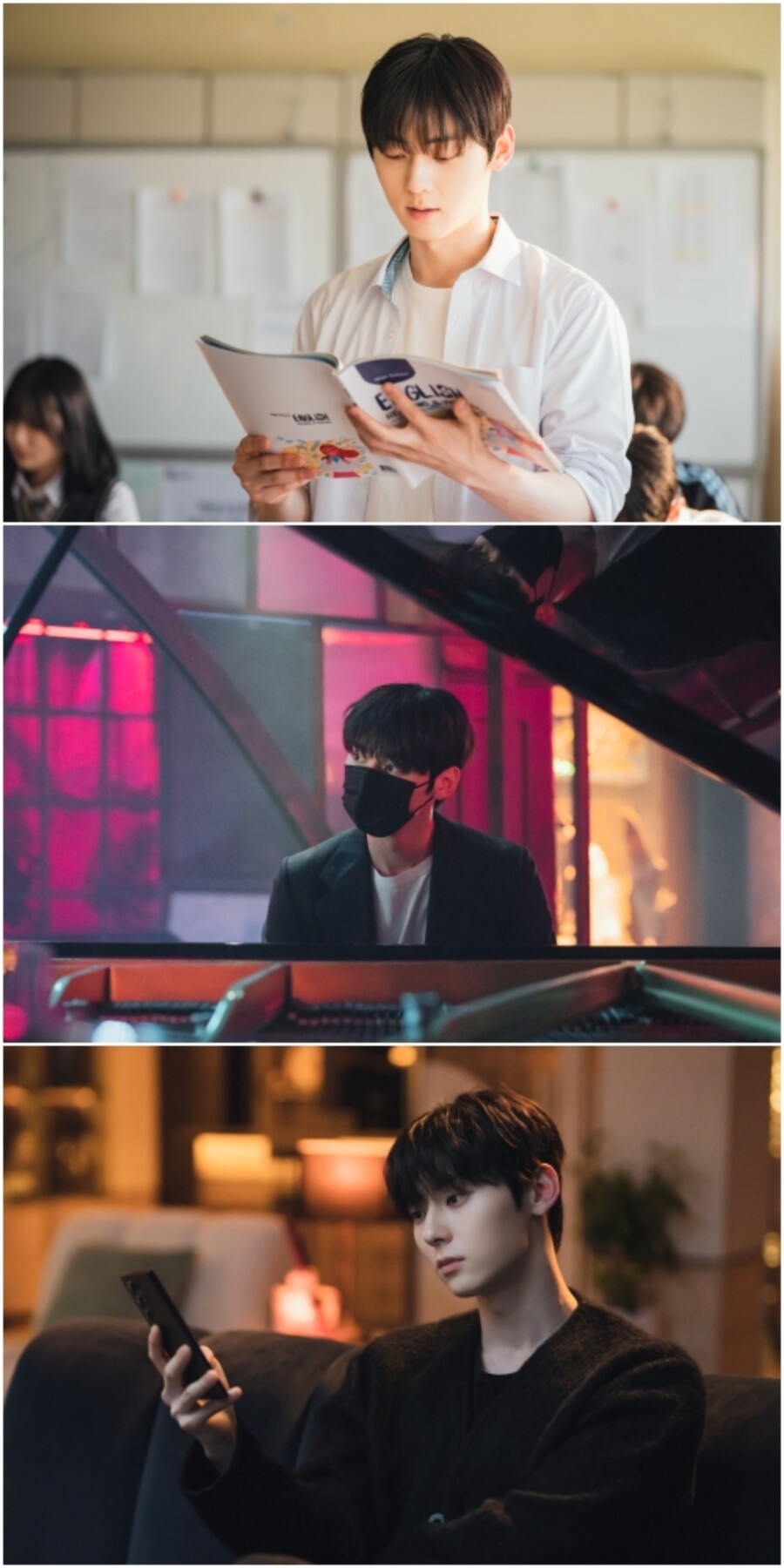 '소용없어 거짓말' 황민현, 마스크 소용없는 심쿵 비주얼