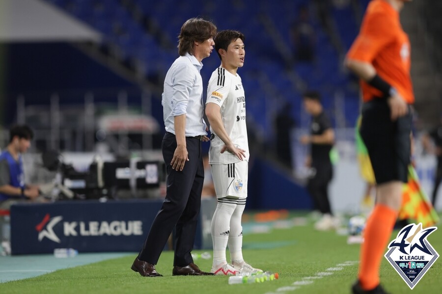 ▲ 돌아온 이동경 교체 투입 ⓒ한국프로축구연맹