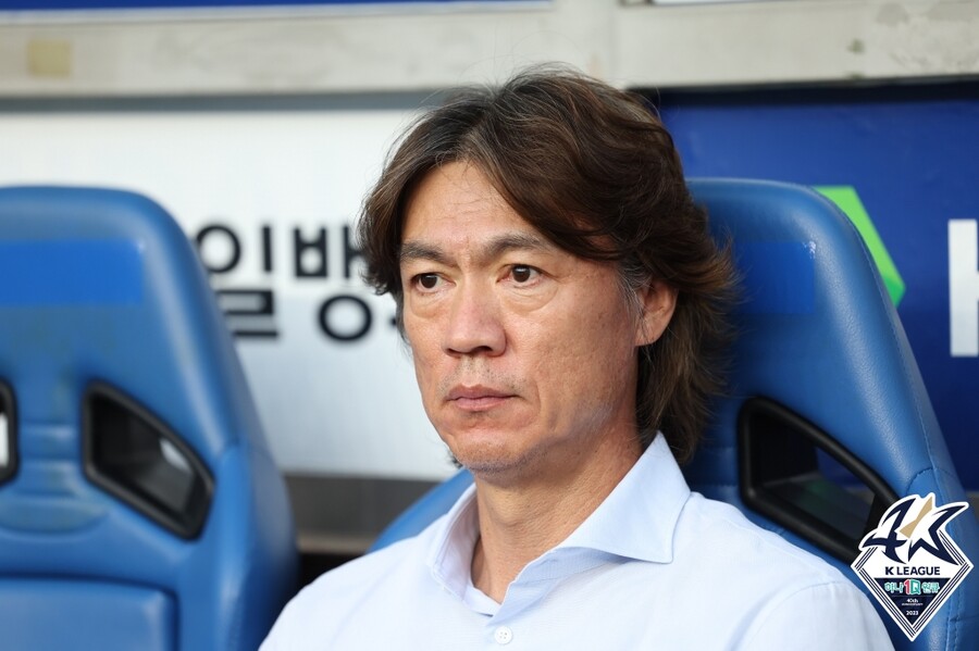 ▲ 홍명보 감독 ⓒ한국프로축구연맹