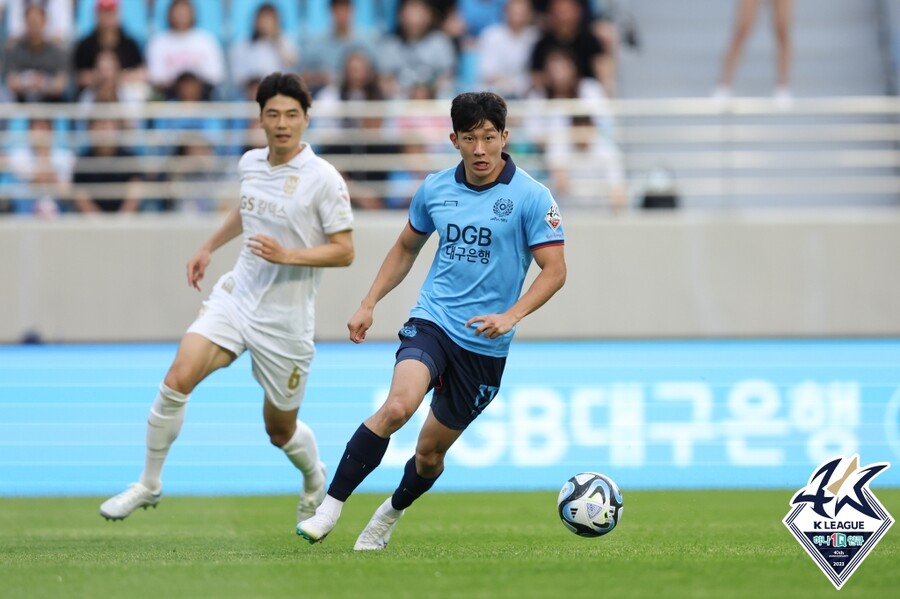 ▲ 대구FC 만능 공격수 고재현.  ⓒ한국프로축구연맹