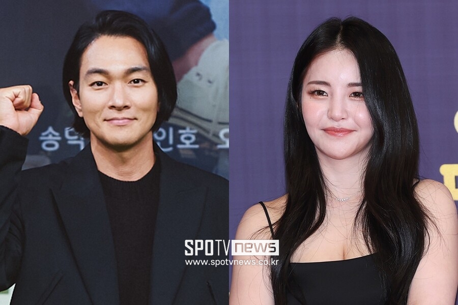 ▲ 이규한(왼쪽), 브브걸 유정.  ⓒMBC, 곽혜미 기자