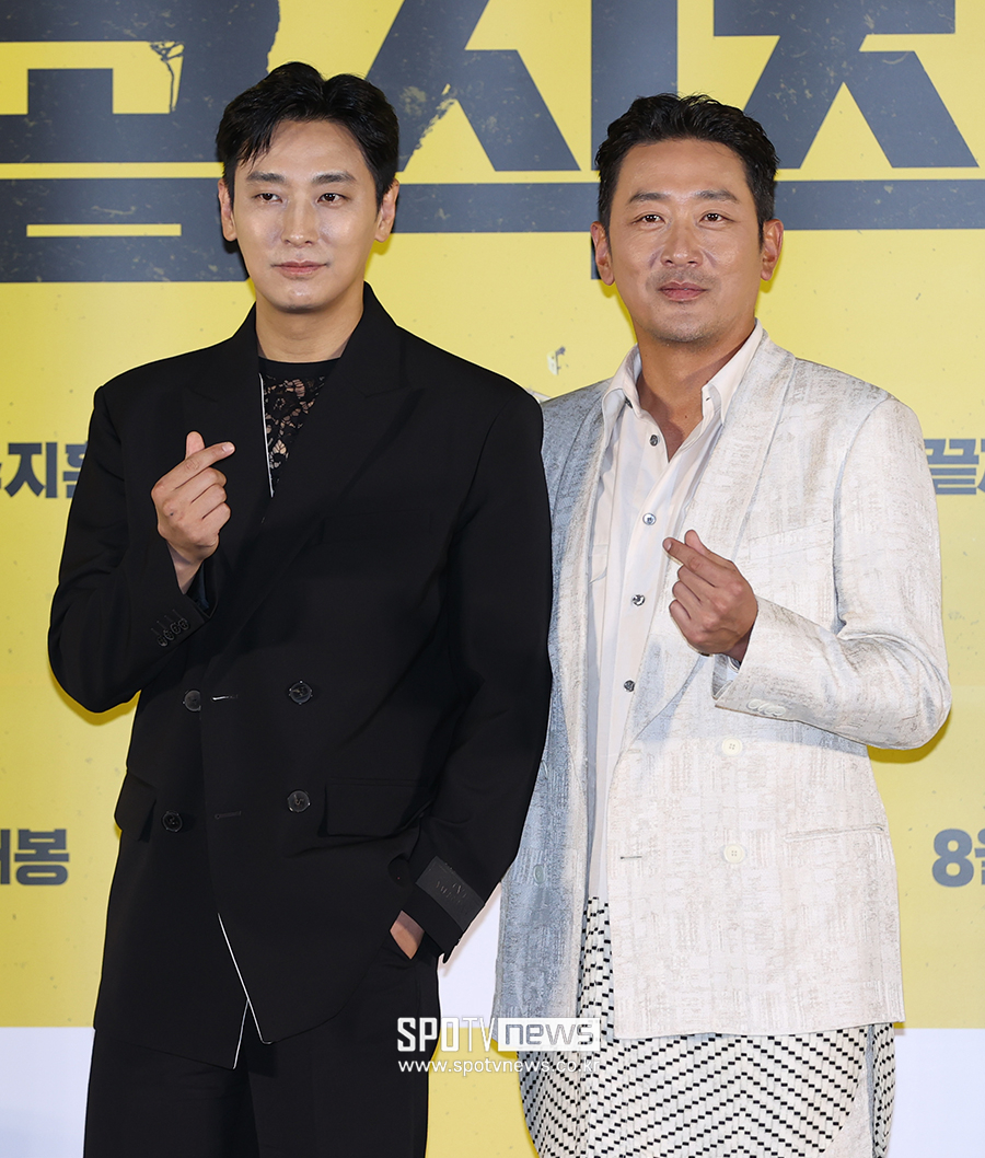 "영화적 쾌감 극대화" '비공식작전' 하정우X주지훈, 극한 상황 속 극한 케미[종합]