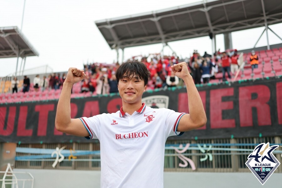 ▲ 부천FC 안재준.  ⓒ한국프로축구연맹