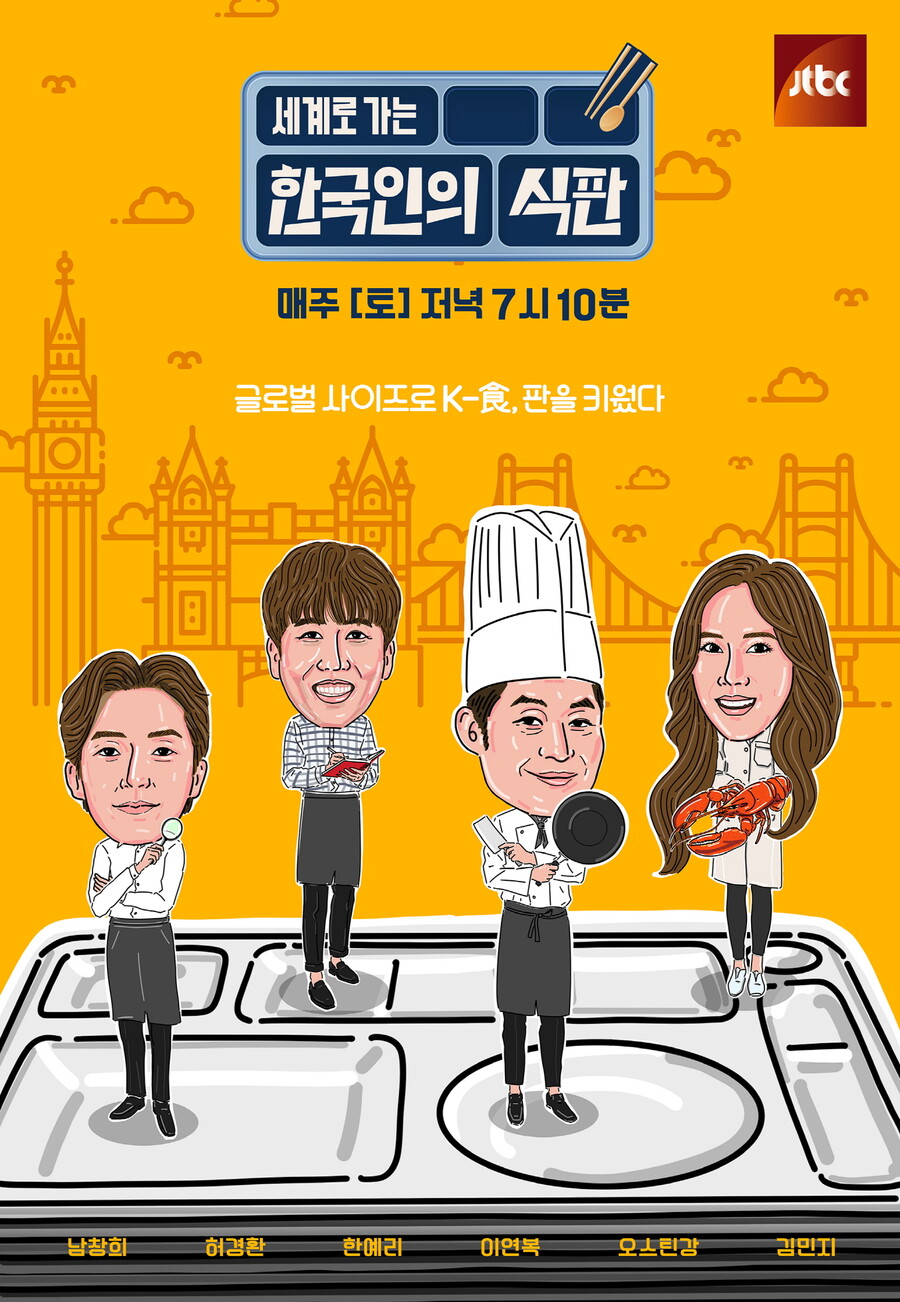 돌아오는 '한국인의 식판', 이번엔 유럽으로