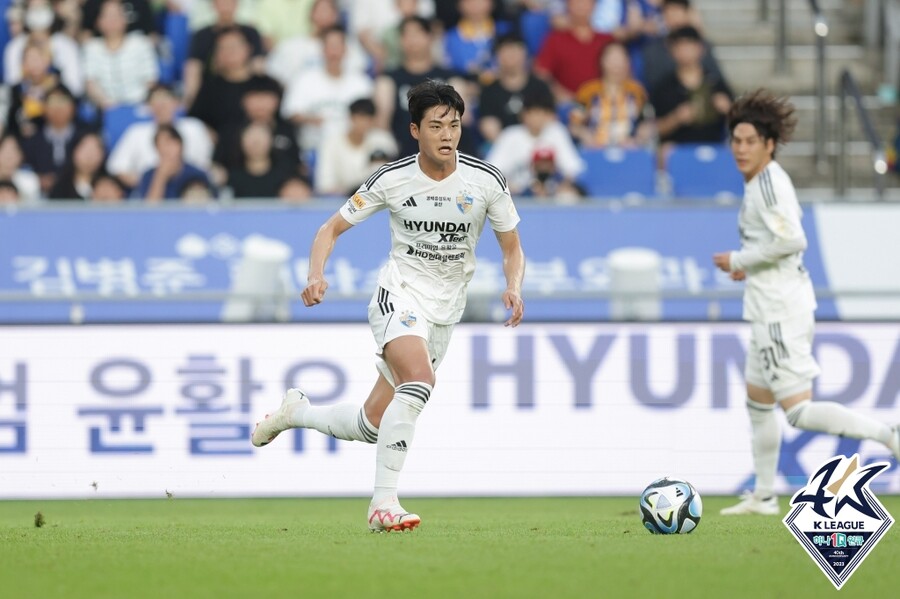 ▲ 아시안게임 대표팀 와일드카드로 발탁된 설영우. ⓒ한국프로축구연맹