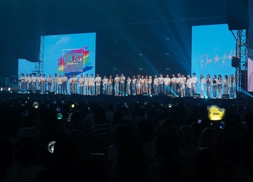 온앤오프 전역 후 첫 완전체…RBW, 첫 패밀리 콘서트 성공적 개최